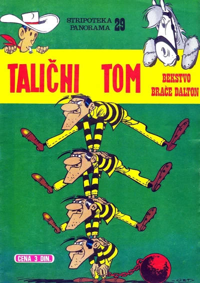 Cover of Talični Tom: Bekstvo braće Dalton