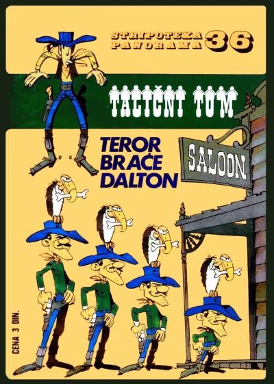 Cover of Talični Tom: Teror Braće Dalton
