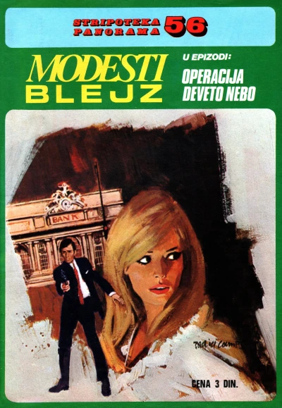 Cover of Modesti Blejz: Operacija 'Deveto Nebo'