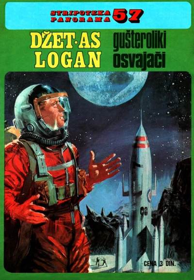 Cover of Džet-As Logan: Gušteroliki osvajači