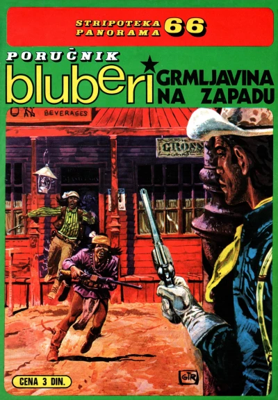 Cover of Poručnik Bluberi: Grmljavina na zapadu