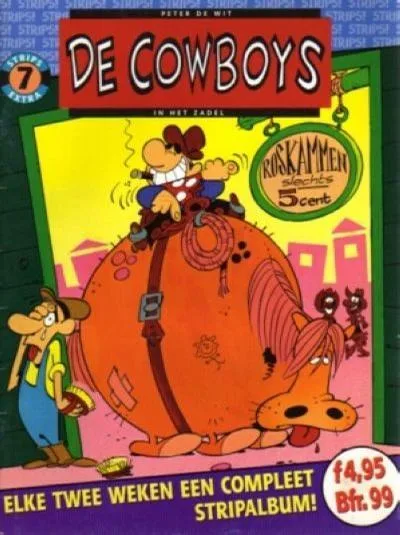 Cover of De Cowboys: In het zadel