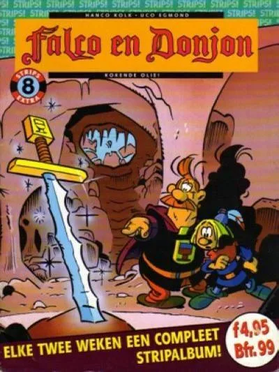 Cover of Falco en Donjon: Kokende olie!