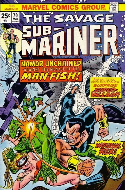 Cover of Namor Unchained!