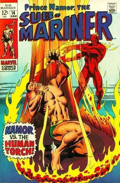 Cover of Burn, Namor... Burn!