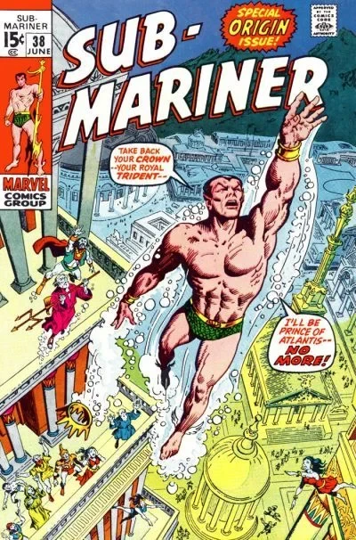 Cover of Namor Agonises!
