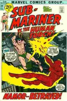 Cover of Namor Betrayed!