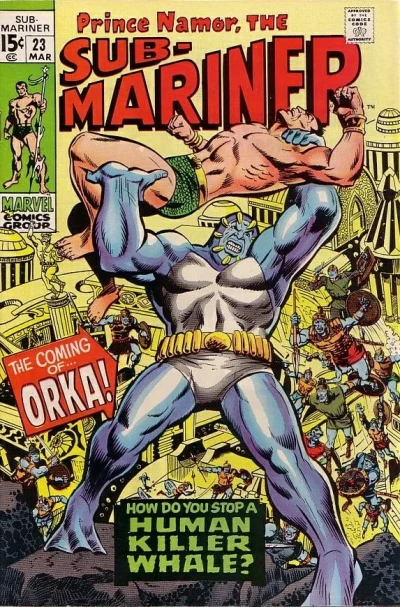 Cover of The Coming of Orka!