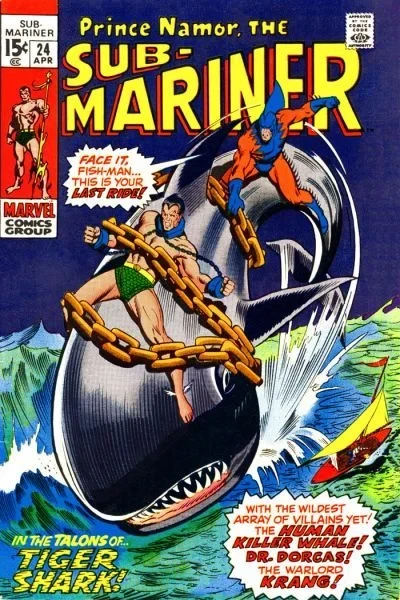 Cover of The Lady and the Tiger Shark