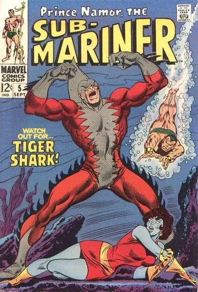 Cover of "Watch Out For... Tiger Shark!"