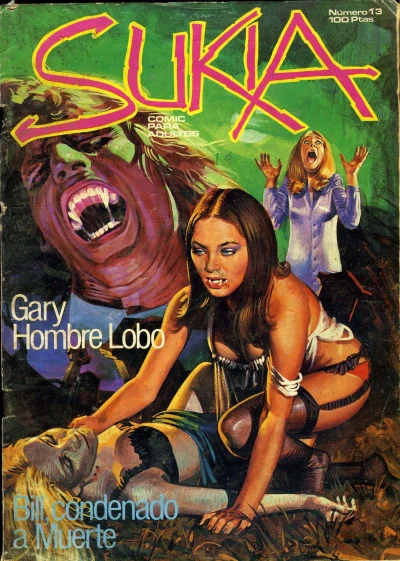 Cover of Bill condenado a muerte; Gary hombre-lobo