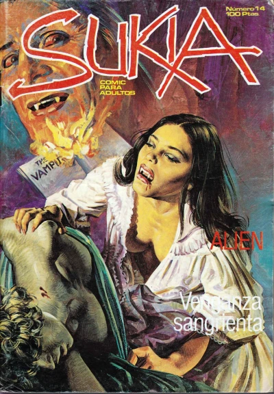 Cover of Venganza sangrienta; Alien