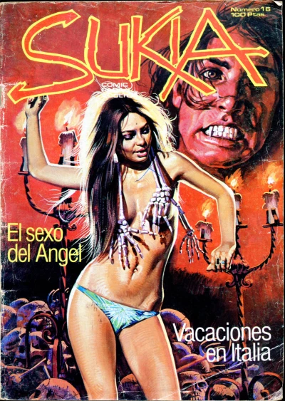 Cover of El sexo del angel; Vacaciones en Italia