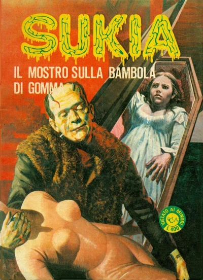 Cover of Il Mostro sulla Bambola di Gomma