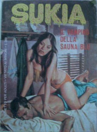 Cover of Il Vampiro della Sauna Blu