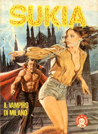 Cover of Il Vampiro di Milano