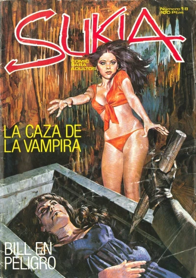 Cover of La caza de la vampira; Bill en peligro