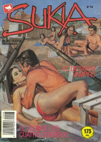 Cover of El Dictador Vampiro; El Club De Los Cuatro Cerebros