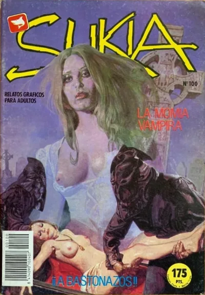 Cover of La Momia Vampira; ¡A Bastonazos!