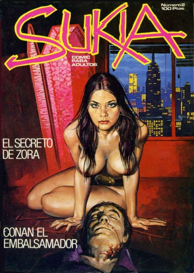 Cover of El secreto de Zora; Conan el embalsamador