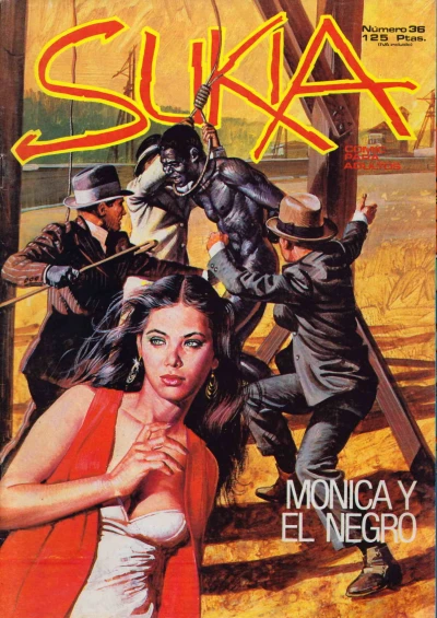 Cover of Monica y el negro