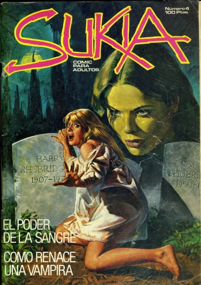 Cover of El poder de la sangre; Como renace una vampira