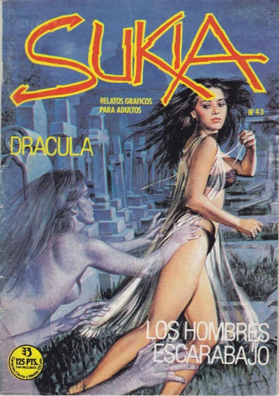 Cover of Los hombres escarabajo; ¡Dracula!