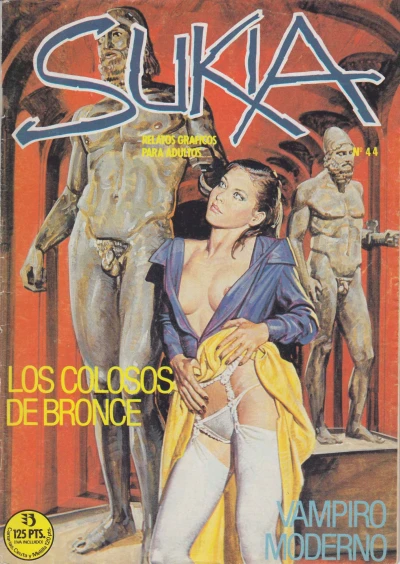 Cover of Vampiro moderno; Los colosos de bronce