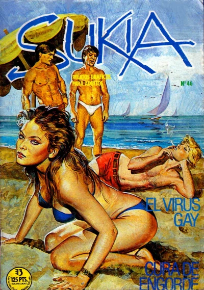 Cover of El virus gay; Cura de engorde