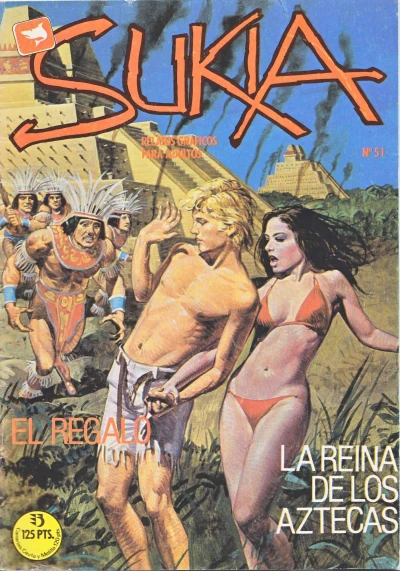Cover of El regalo; La reina de los Aztecas