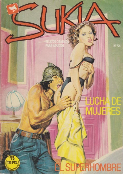 Cover of Lucha de mujeres; El superhombre