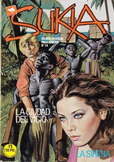 Cover of La sirena; La ciudad del vicio