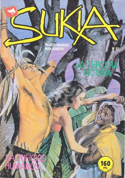 Cover of Sacrificios humanos; La tercera victima