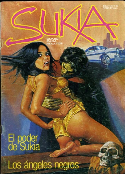 Cover of El poder de Sukia; Los "ángeles negros"