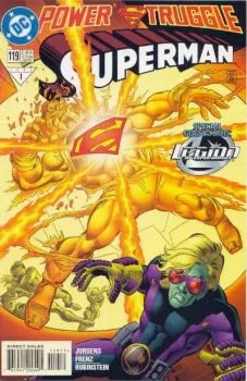 Cover of Sunburned : Power Struggle : Special Guest Stars: Legion of Super-Heroes