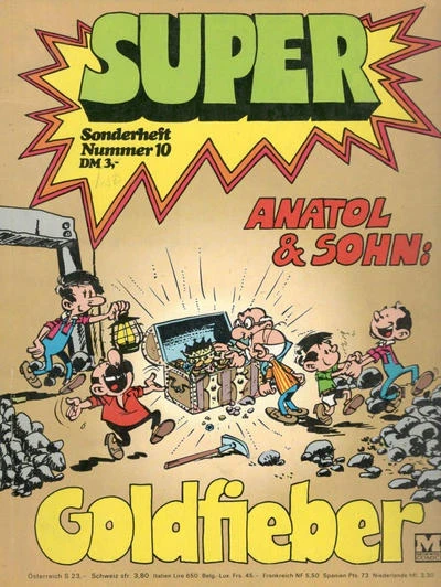 Cover of Anatol & Sohn: Goldfieber