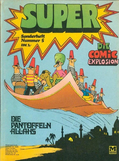 Cover of Die Pantoffeln Allahs [Flip, Flap & Florian]