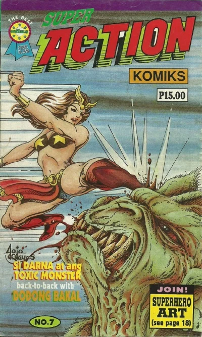 Cover of Darna and the Toxic Monster