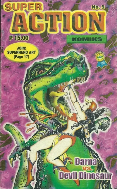 Cover of Darna Versus Devil Dinosaur