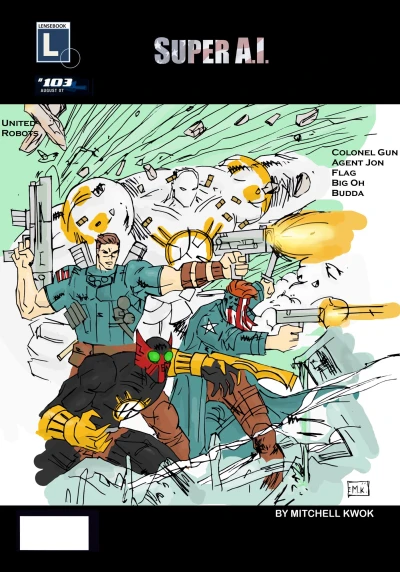 Cover of Artificial Rapture: the end of the huan race (part 7)