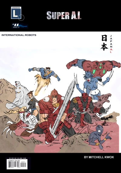 Cover of The Human/Robot Immortality Experiment