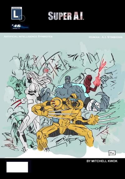 Cover of Artificial Intelligence Symbiotes: Human - Ai Symbiosis (Part 1)