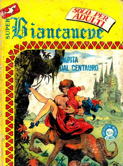 Cover of Rapita dal centauro