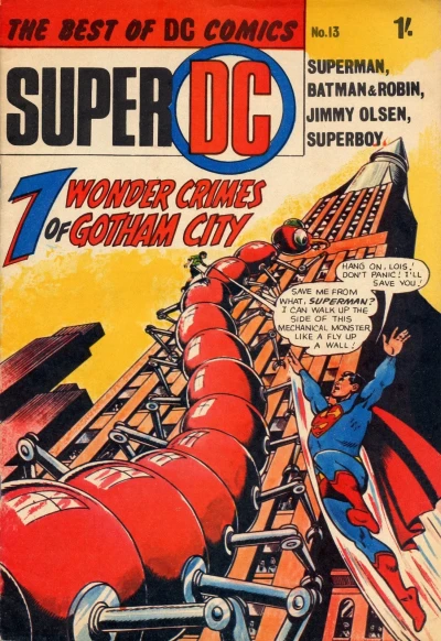 Cover of 7 Wonder Crimes of Gotham City
