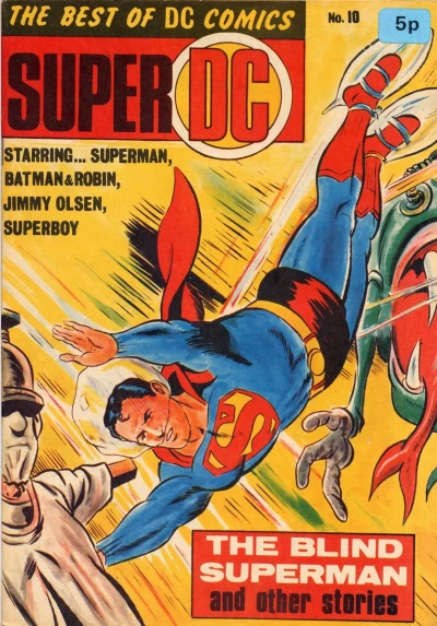 Cover of The Blind Superman