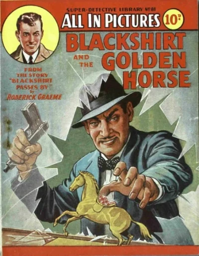 Cover of Blackshirt and the Golden Horse