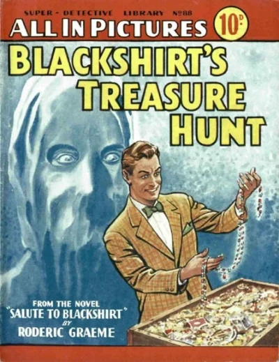 Cover of Blackshirt's Treasure Hunt