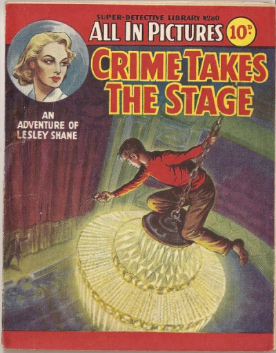 Cover of Crime Takes the Stage