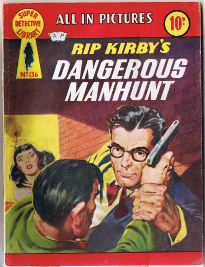 Cover of Dangerous Manhunt