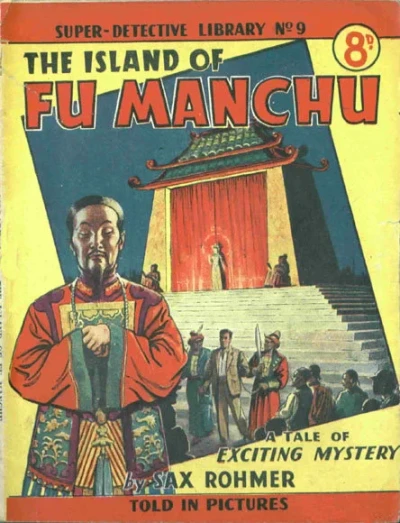 Cover of Island of Fu Manchu